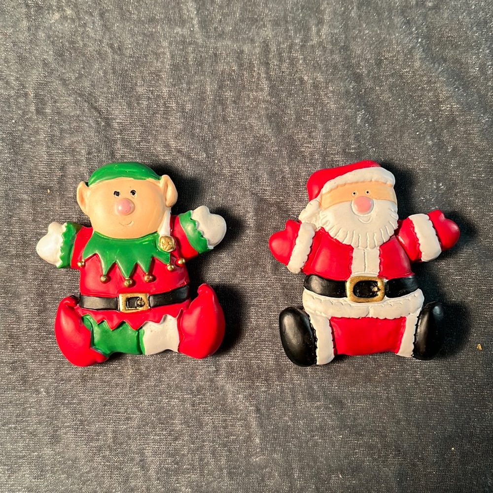 VTG Christmas Magnets